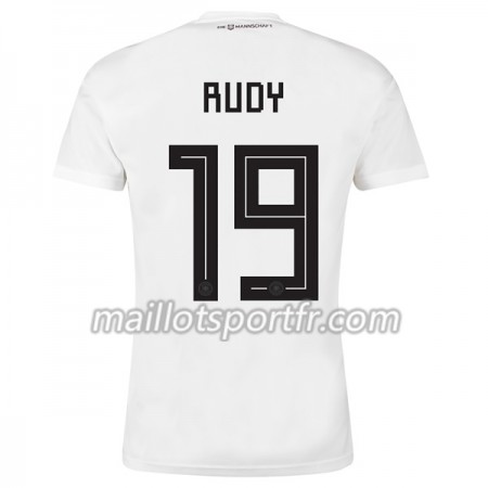 Maillot de Foot Allemagne Rudy 19 Domicile Coupe du monde 2018